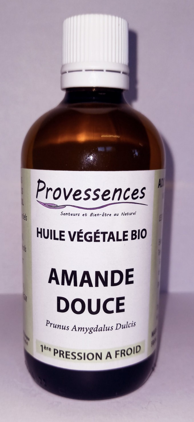 Huile Végétale Amande Douce Bio - Prunus Amygdalus Dulcis